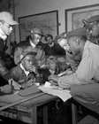 AFRICAN AMERICAN TUSKEGEE AIRMEN RAMITELLI ITALY 1945 WW2 8X10 PHOTO