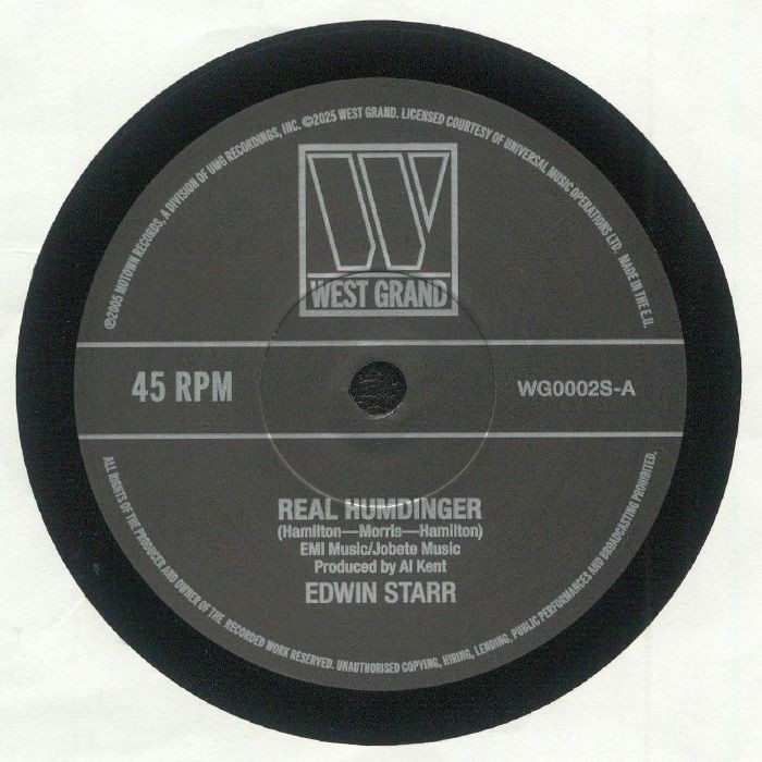 STARR, Edwin - Real Humdinger - Vinyl (7"")