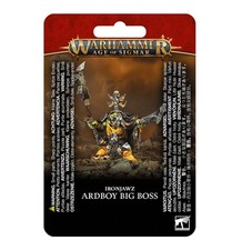 Games Workshop - Age of Sigmar - Orruk Warclans: Ardboy Big Boss, Black