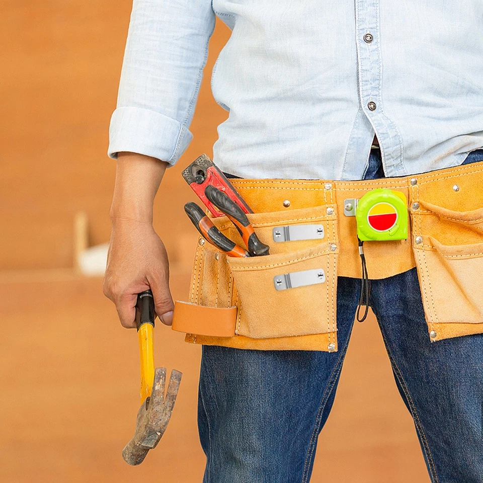 Rivetti in pelle rotondi con perno a testa piatta in rame da 15 pezzi per borsa - Immagine 4 di 4