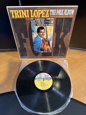 Trini Lopez- The Folk Album Folk Country Pop 1965 R-6147 Vinyl 12'' B3 VG