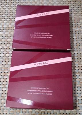 MARY KAY WOMENS PERFUME SET TRAVEL SIZE LIVE, LOVE & DREAM FEARLESSLY LOT OF 2