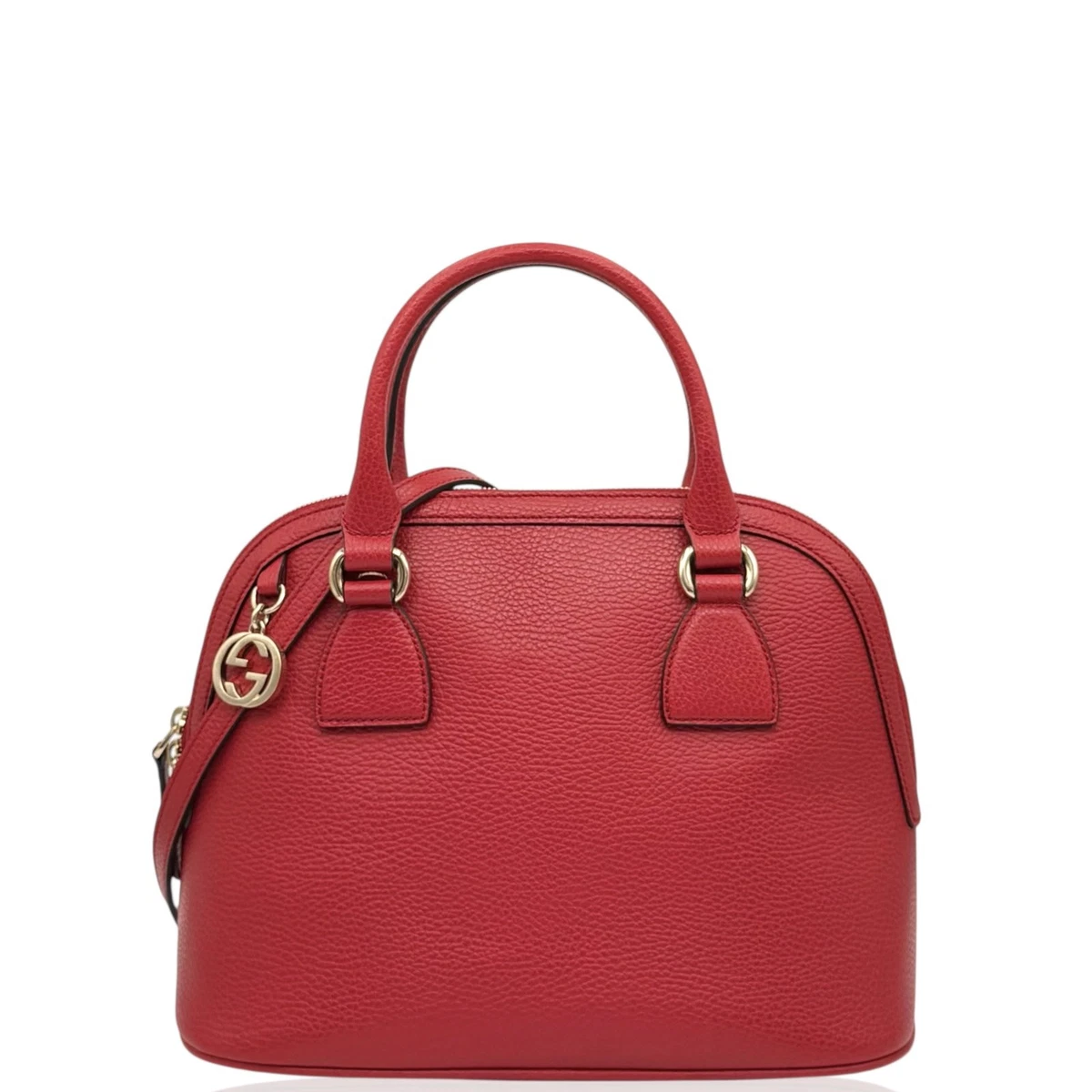 Gucci Leather Exterior Red Bags & Handbags for Women for sale | eBay