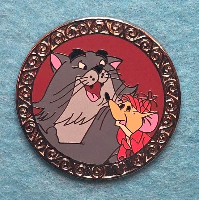 DLR Roquefort and Billy Boss The Aristocats Hidden Mickey 2010 Set 6 74662