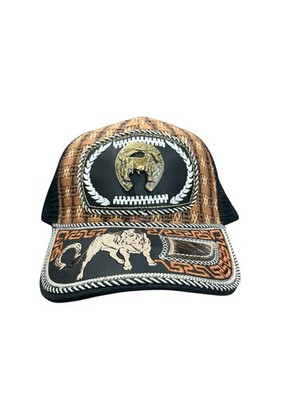 Cachucha Toro Gorra Vaquero Long Horn Bull Western Trucker Hat