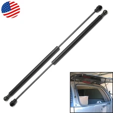 2pcs Black Rear Window Glass Lift Supports Shocks Struts For 2000-2006 GMC Yukon