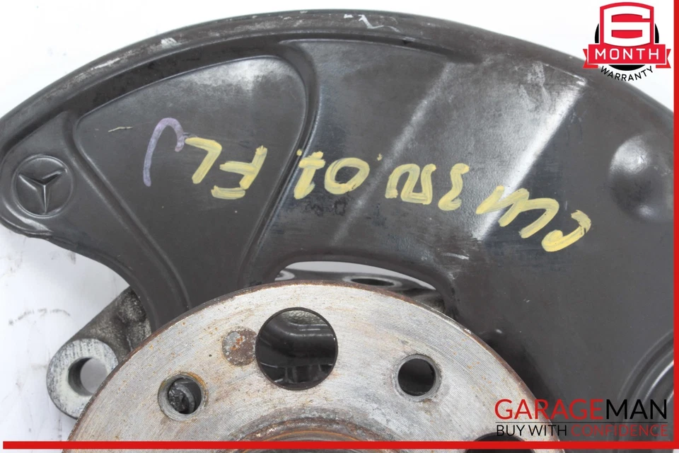 Оригинальная ступица колеса с поворотным кулаком со стороны водителя передняя левая для Mercedes W209 CLK350 03–09 годов выпуска - Изображение 4 из 4