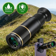 22X Phone Camera Telephoto Zoom Lens Wide Angle Lens For iPhone Android w/ Clip