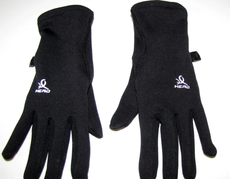 Guantes Head Sensatic Negros Multideporte Tela Elástica Forro Suave Hombre Pequeños Foto 3 de 4