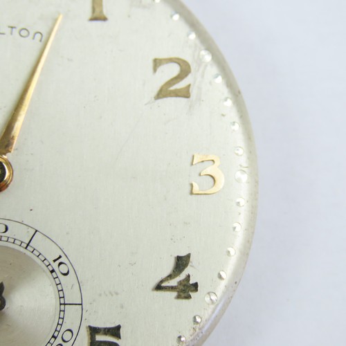 Hamilton 12 Size 23 Jewel Grade 945 Pocket Watch Movement - Picture 8 of 11