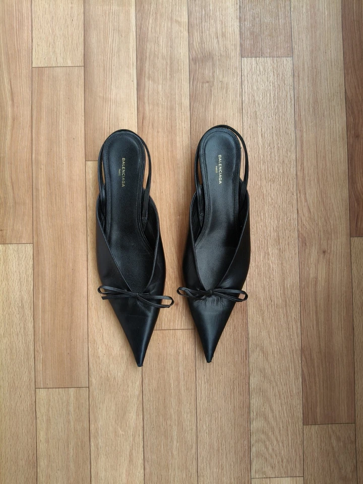 CUCHILLO BALENCIAGA GATITO HONDA TALLA EU 38, 8 US, 5 UK  Foto 4 de 4