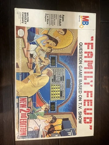Vintage 1978 FAMILY FEUD Board Game 2nd Edition by Milton Bradley - COMPLETE