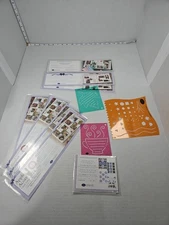 Creative Memories Sealed Sticker And Stencil Lot 11 Pieces