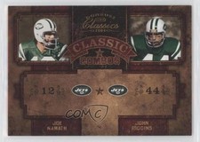 2004 Donruss Classics Classic Combos /750 Joe Namath John Riggins #CC-41 HOF v9t