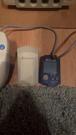 Sega Dreamcast Console w/ Controller Cords Blue VMU RumblePak Tested Free Ship