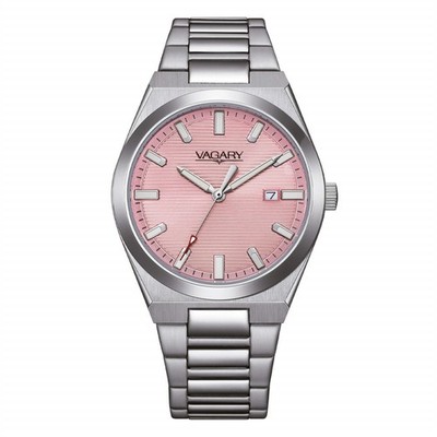 VAGARY by CITIZEN Timeless Men's Watch IB9-719-91 Pink