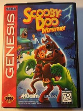 SEGA GENESIS :  SCOOBY-DOO MYSTERY  !!  COMPLETE w/CASE AND MANUAL