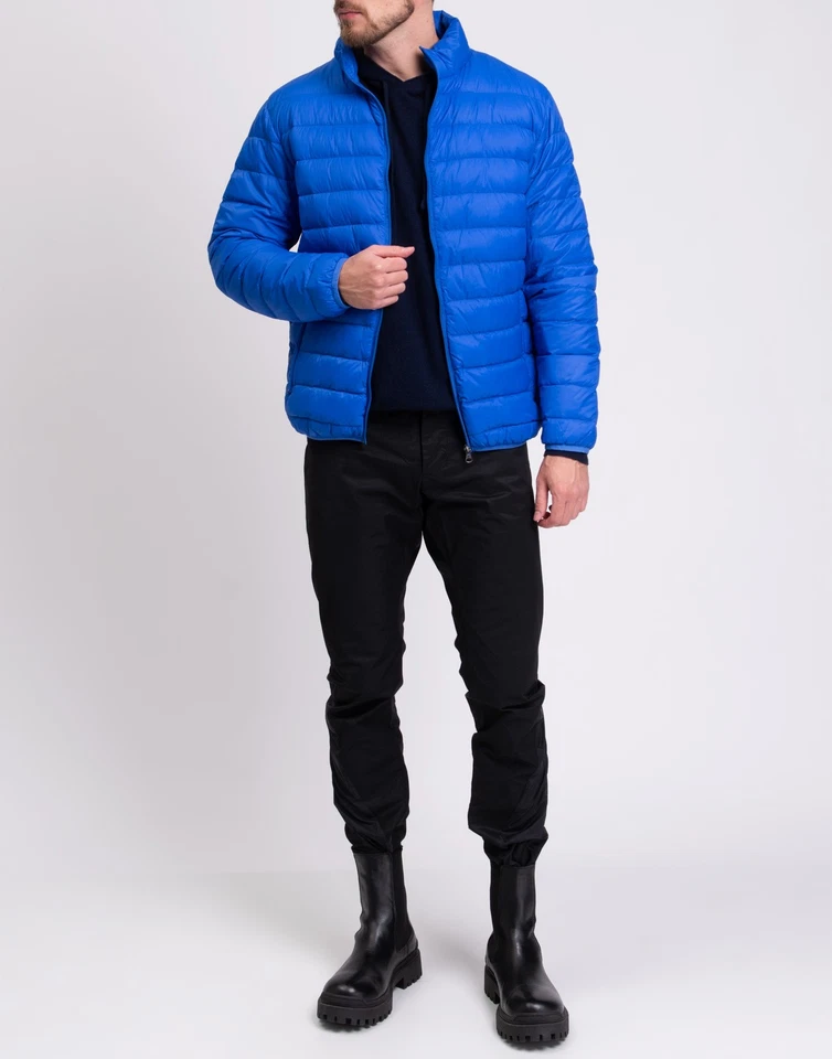 PIERRE DARRE Down Quilted Jacket Size S Funnel Neck - Image 2 of 4