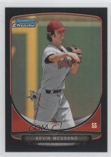 2013 Bowman Prospects Chrome Black Refractor 26/99 Kevin Medrano #BCP108 0f8