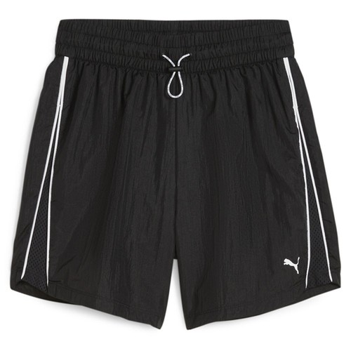 PUMA Fit Move Drawstring Woven Athletic Shorts Womens Black Athletic Casual Bott - 第 1/2 張圖片