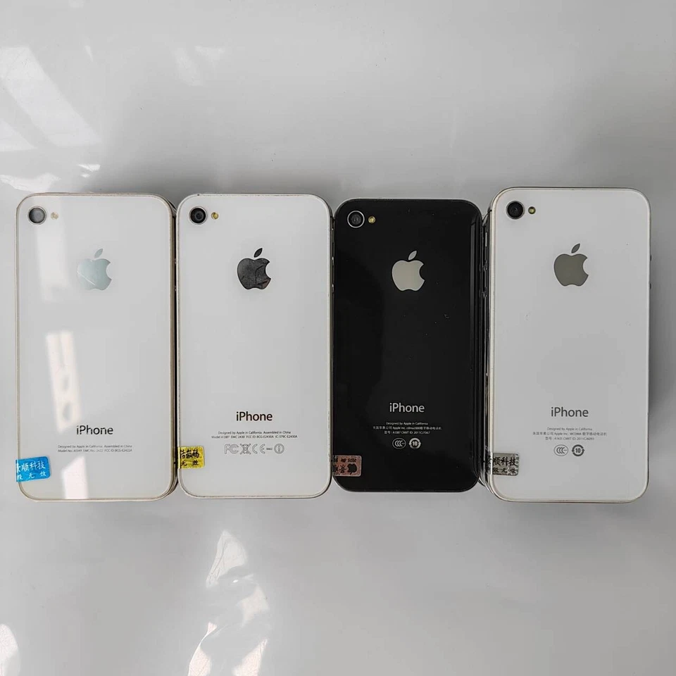 Apple iPhone 4 4s 8/16/32/64GB Black/White Unlocked Tested Fully working phone - Image 2 of 4