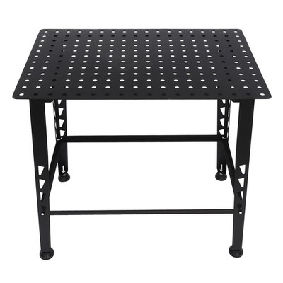 36'' X 24'' STEEL MODULAR WELDING TABLE WORK BENCH WITH WELDING FIT-UP KIT BLACK