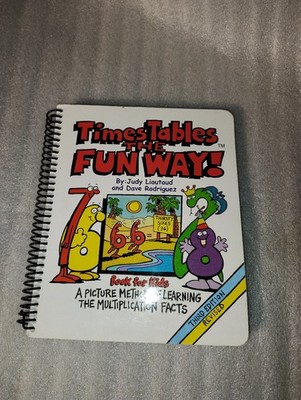 Times Tables The Fun Way Judy Liautaud 1999 3rd Edition Educational City Creek