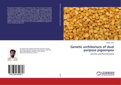 Haimil Joshi | Genetic architecture of dual purpose pigeonpea | Taschenbuch