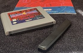 Nintendo Virtual Boy Galactic Pinball Authentic Game + Manual + Dust Cover