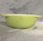 Vtg Pyrex #080 8oz Lime Green Mini Round Baking Dish Bowl Ovenware NO LID