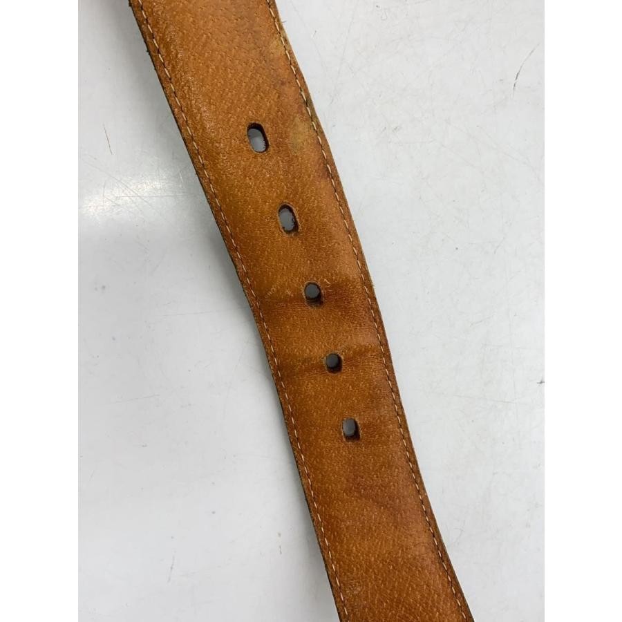 EVISU Embossed Leather Belt, Green, Men's | eBay