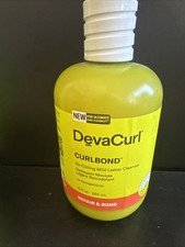 DevaCurl CurlBond Re-Coiling Mild Lather Cleanser 12 oz Repair Bond Shampoo