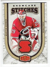 Martin Gerber 2006-07 Flair Showcase Stitches #SSMG