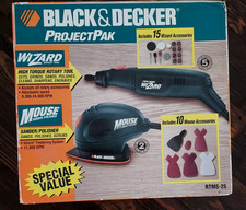 Black & Decker - MS500 Mouse Polisher Sander & Wizard Rotary Tool RT550