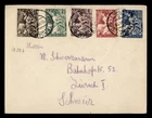 DR WHO 1946 NETHERLANDS SEMI POST FDC? COMBO ROTTERDAM TO SWITZERLAND R61540