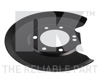 Spritzblech, Bremsscheibe Nk 232506 Hinterachse FüR Ford