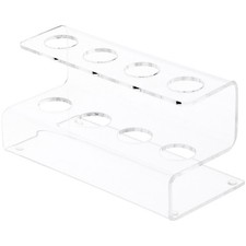 Plymor Clear Acrylic Flatware Display Stand, 3.25" H x 5.75" W x 3" D