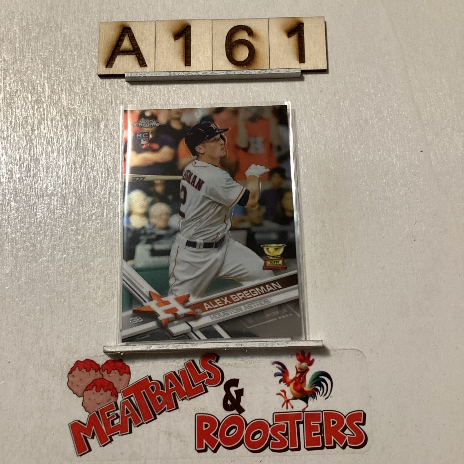 2017 Topps Chrome Alex Bregman #9 Rookie