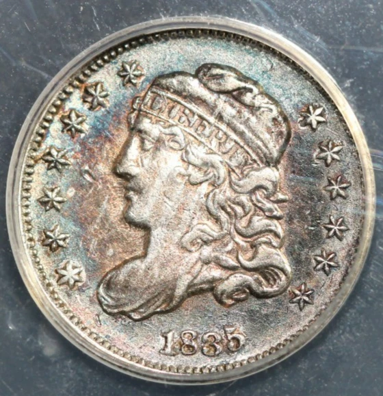 1835 Year Capped Bust Half Dimes (1829-1837) for sale | eBay