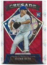 2022 Panini Chronicles Crusade #18 Glenn Otto RC /199 Ruby Wave Rangers Rookie