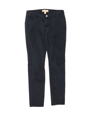 Michael Kors Damen Skinny Jeans US 4 Small W27 L28 Navy Blau Baumwolle BE15