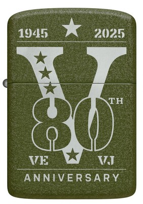 Zippo VE/VJ 80th Anniversary Collectible WWII Limited Edition 9000