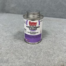 Oatey Purple Primer Cleaner For CPVC PVC - 4 Fluid Ounce/237 mL - NEW 30780