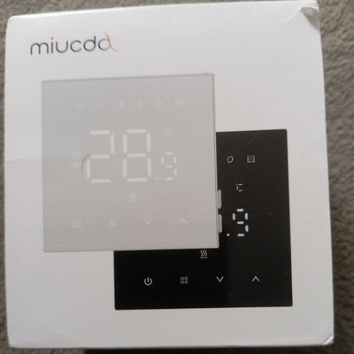 MIUCDA Tuya Smart Thermostat für Wasser Fußbodenheizungen und Boiler WiFi