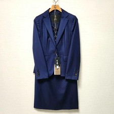 Loro Piana INED Skirt Suit  Dark Navy Blue Size M Used