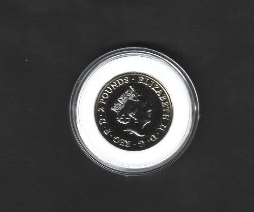 2019 THE WEDGWOOD BRITISH £2 TWO POUND COIN BUNC BRILLIANT UNCIRCULATED - Picture 2 of 2