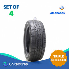 Set Of 4 Used 22550r17 Falken Pro G5 As 94v - 7-8.532 175dl Set Of 4 Used 22550r17 Falken Pro G5 As 94v - 7-8.532 175dl