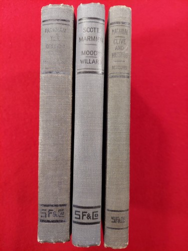 3 Lake English Classics Oregon Trail, Marmion, Clive & Hastings Books - Picture 9 of 9