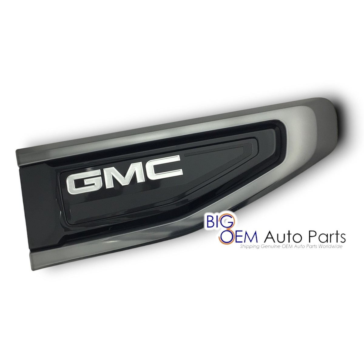 2021 - 2024 GMC Yukon front Passenger fender vent Black Chrome new