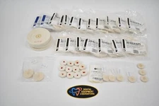 Dental Lab 44-pieces Various Muslins Buffs Polishing Wheels New, Never Used
